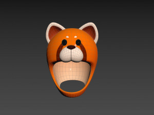 Prop043 Red Panda Hat 3D 模型