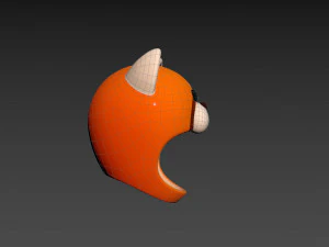 Prop043 Red Panda Hat 3D Model