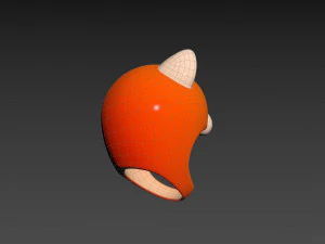 Prop043 Red Panda Hat 3D Model