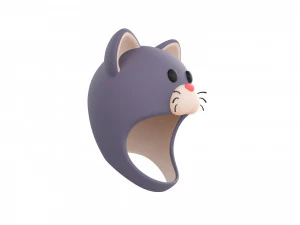 Prop044 Cat Hat 3D Model