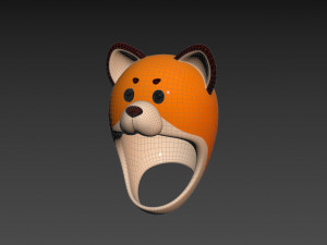 Prop045 Fox Hat 3D Model