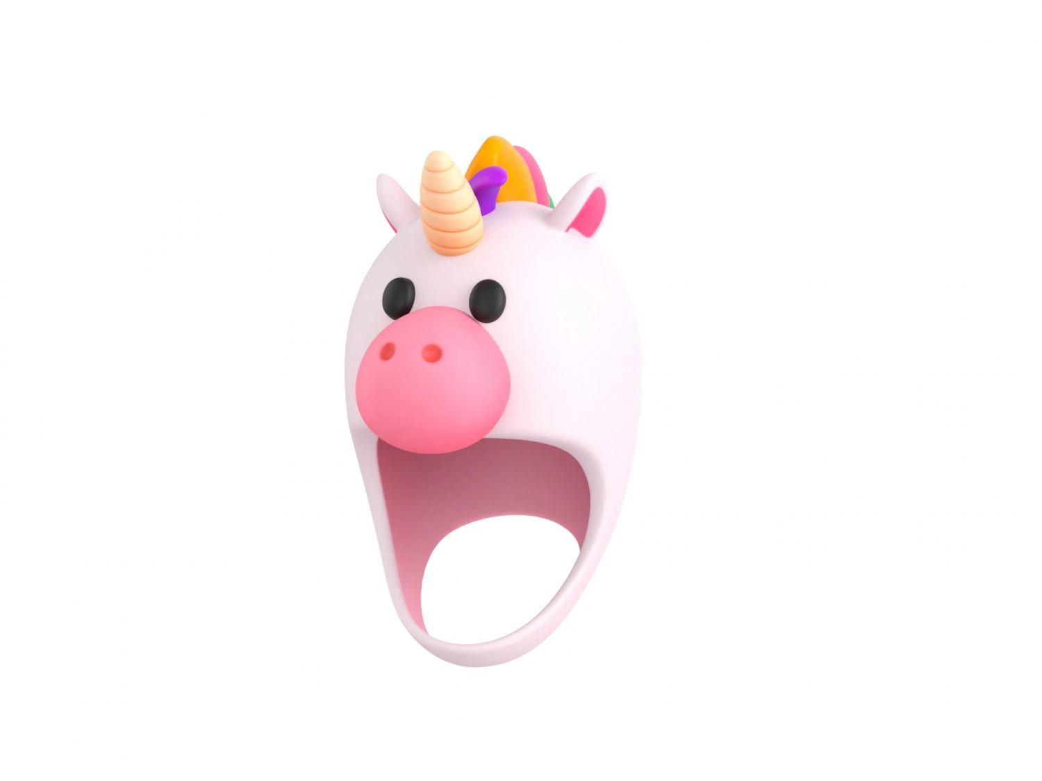 Prop046 Unicorn Hat 3D Model .c4d .max .obj .3ds .fbx .stl .blend