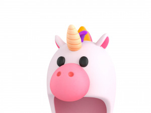 Prop046 Unicorn Hat Model 3D