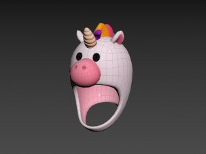 Prop046 Unicorn Hat Model 3D