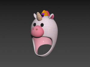 Prop046 Unicorn Hat Model 3D