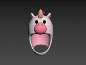 Prop046 Unicorn Hat Model 3D