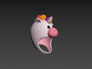 Prop046 Unicorn Hat Model 3D