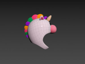 Prop046 Unicorn Hat Model 3D