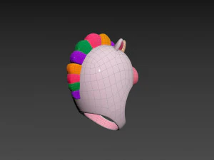 Prop046 Unicorn Hat 3D Model