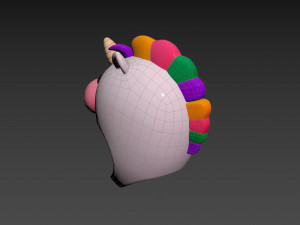 Prop046 Unicorn Hat Model 3D