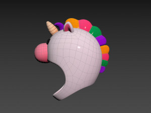 Prop046 Unicorn Hat Model 3D
