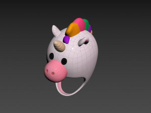 Prop046 Unicorn Hat Model 3D