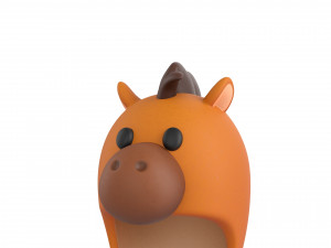 Prop047 Horse Hat 3D Model
