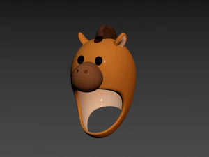 Prop047 Horse Hat 3D Model