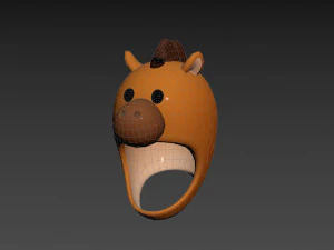 Prop047 Horse Hat 3D Model
