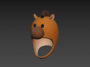 Prop047 Horse Hat 3D Model