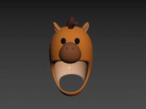 Prop047 Horse Hat 3D Model