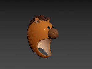 Prop047 Horse Hat 3D Model
