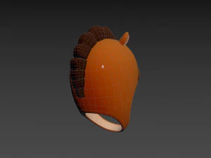 Prop047 Horse Hat 3D Model