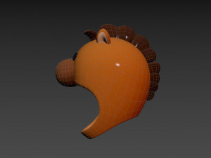 Prop047 Horse Hat 3D Model