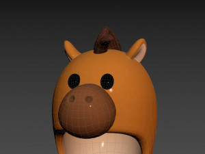 Prop047 Horse Hat 3D Model