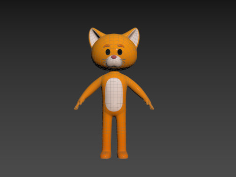 Character169 Cat Modelo 3D