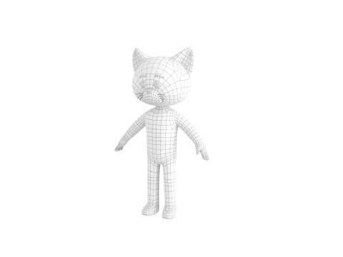 Character169 Cat Modelo 3D