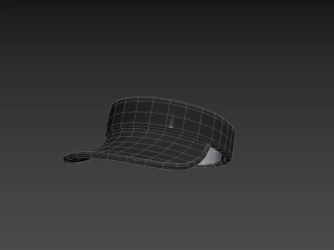Prop048 Visor Cap 3D Model