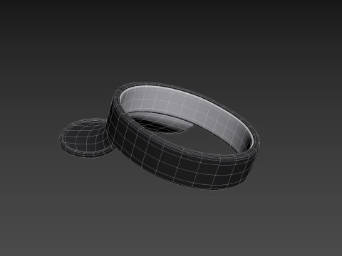 Prop048 Visor Cap 3D Model