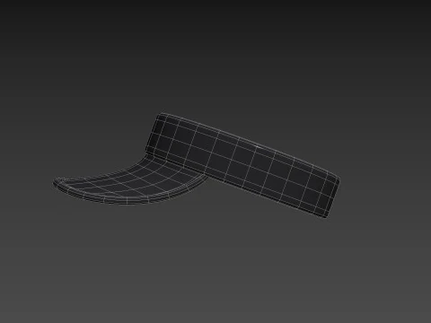 Prop048 Visor Cap 3D Model