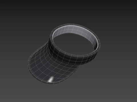 Prop048 Visor Cap 3D Model