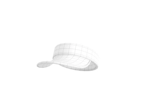 Prop048 Visor Cap 3D Model