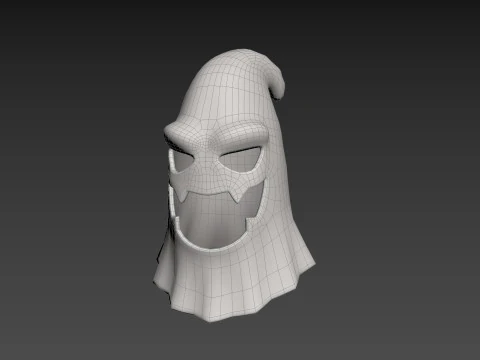 Prop049 Halloween Mask 3D Model