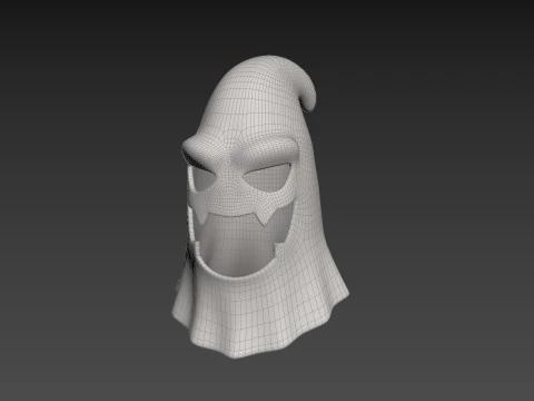 Prop049 Halloween Mask 3D Model