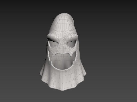 Prop049 Halloween Mask Modelo 3D