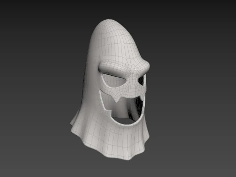 Prop049 Halloween Mask 3D Model
