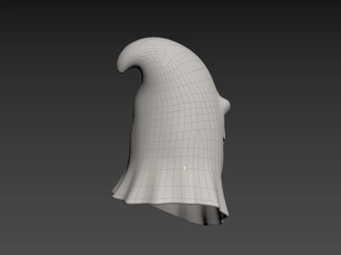 Prop049 Halloween Mask 3D Model