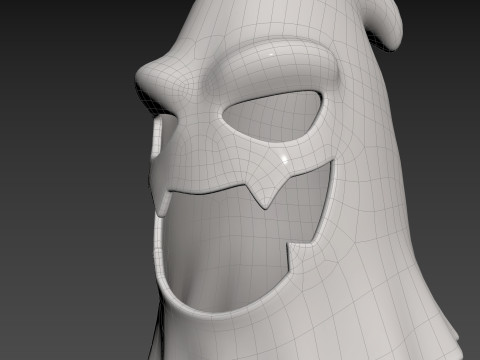 Prop049 Halloween Mask Modelo 3D