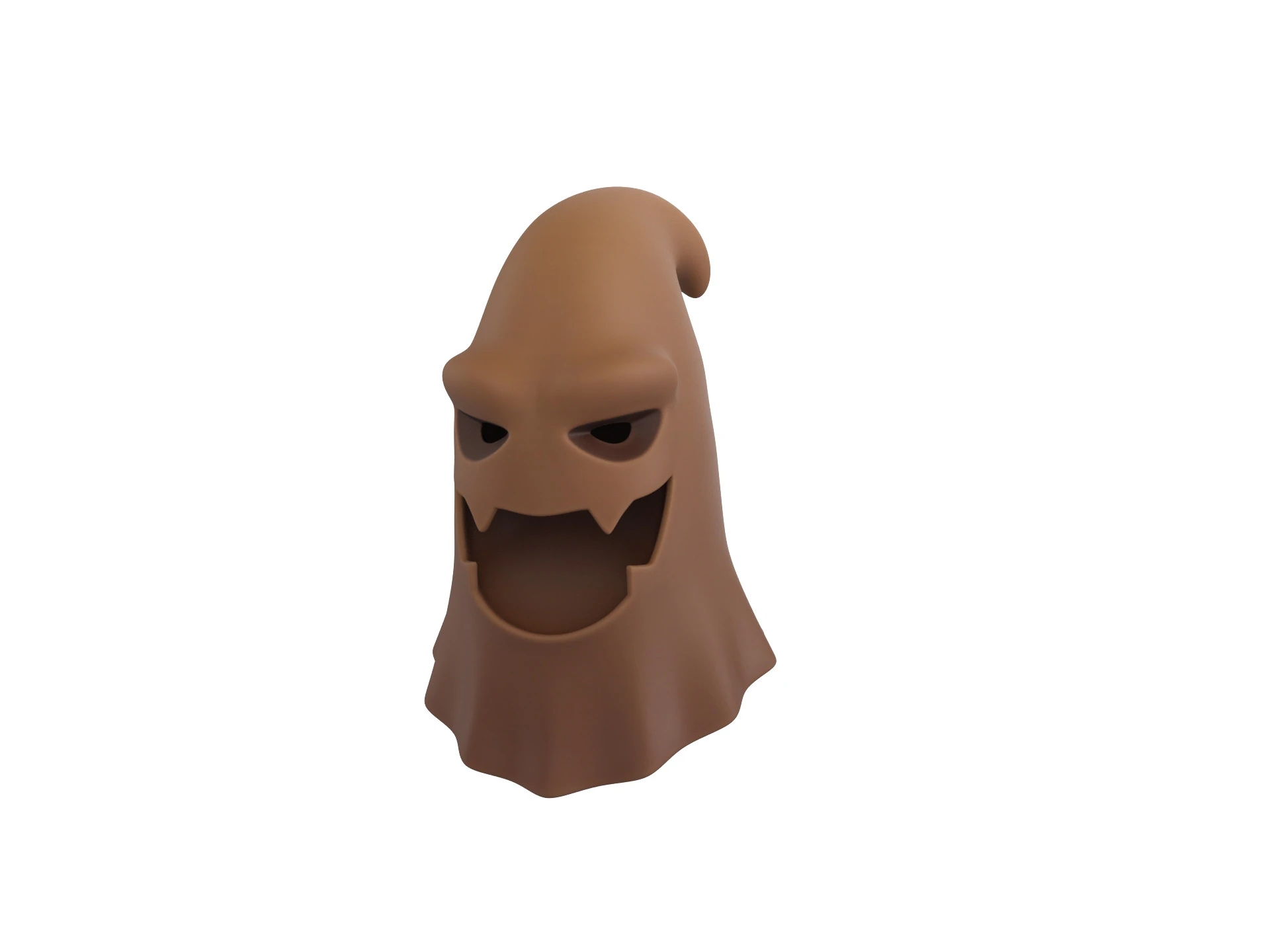 Prop050 Scarecrow Mask 3D Model .c4d .max .obj .3ds .fbx .stl .blend 