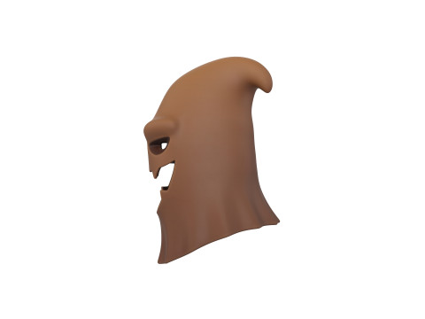Prop050 Scarecrow Mask 3D Model