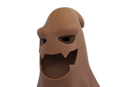 Prop050 Scarecrow Mask 3D Model