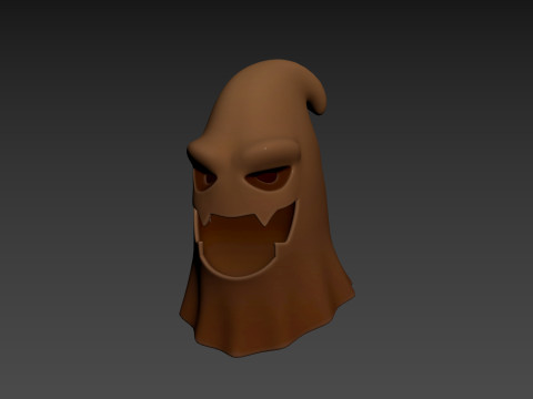Prop050 Scarecrow Mask 3D Model