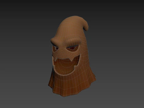 Prop050 Scarecrow Mask 3D Model