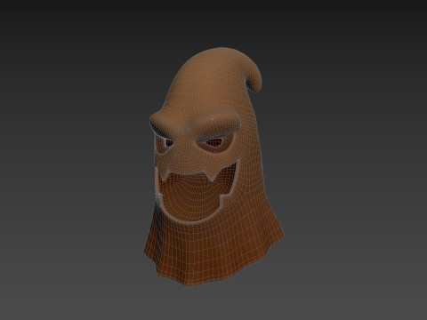 Prop050 Scarecrow Mask 3D Model