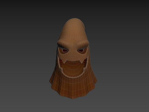 Prop050 Scarecrow Mask 3D Model