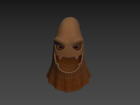 Prop050 Scarecrow Mask 3D Model
