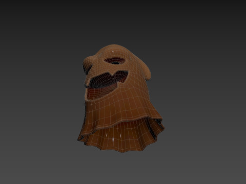 Prop050 Scarecrow Mask 3D Model
