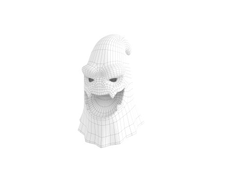 Prop050 Scarecrow Mask 3D Model