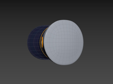 Prop051 Captain Hat 3D Модель