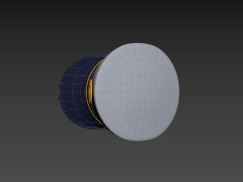 Prop051 Captain Hat 3D Model